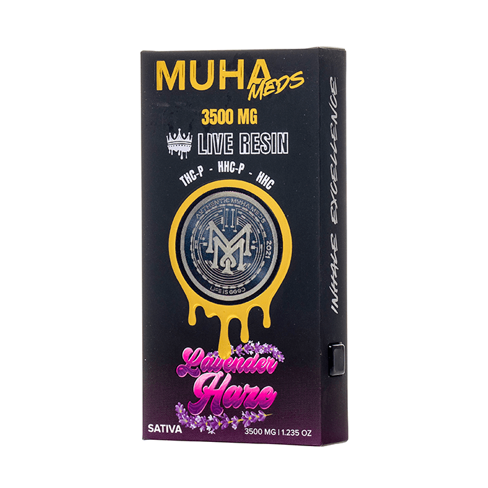 Lavender Haze - Muha Meds Live Resin Disposable 3.5G - Muha Meds