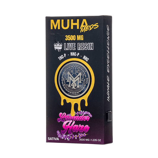 Lavender Haze - Muha Meds Live Resin Disposable 3.5G - Muha Meds