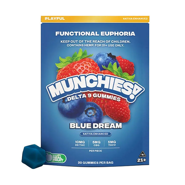 Blue Dream - Delta Munchies Euphoria Delta 9 Gummies