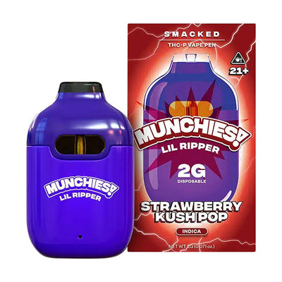 Strawberry Kush Pop - Munchies Lil Ripper Smacked Vape 2G
