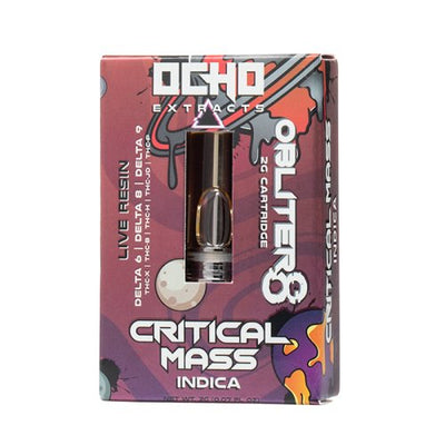 Critical Mass - Ocho Extracts Obliter8 Cart 2G - Ocho Extracts