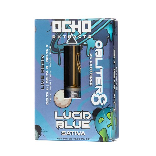 Lucid Blue - Ocho Extracts Obliter8 Cart 2G - Ocho Extracts