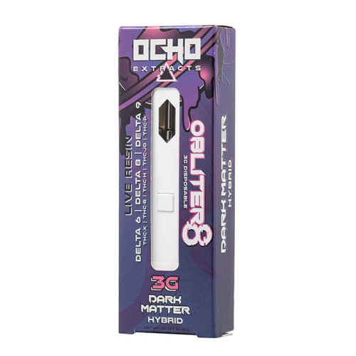 Dark Matter - Ocho Obliter8 Live Resin Disposable 3G - Ocho Extracts