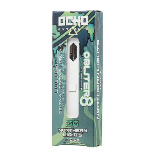 Nothern Lights - Ocho Obliter8 Live Resin Disposable 3G - Ocho Extracts