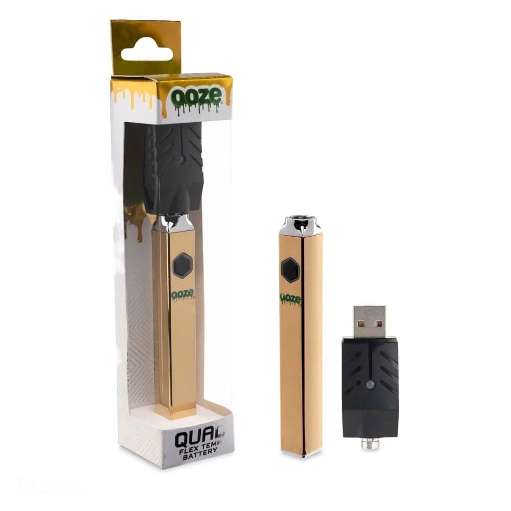 Ooze Quad Flex 510 Threaded Vaporizer Battery - Ooze