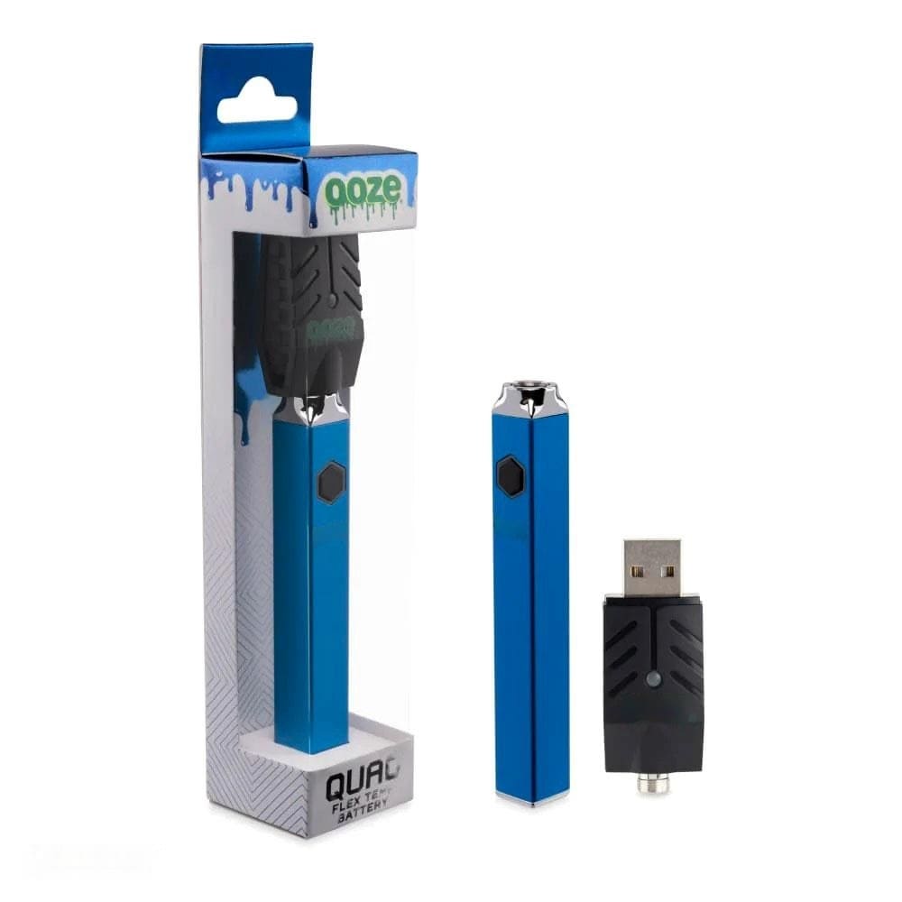 Ooze Quad Flex 510 Threaded Vaporizer Battery - Ooze