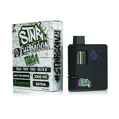 Jack The Ripper - STNR Creations To The Moon THC - A Disposable 3G - STNR