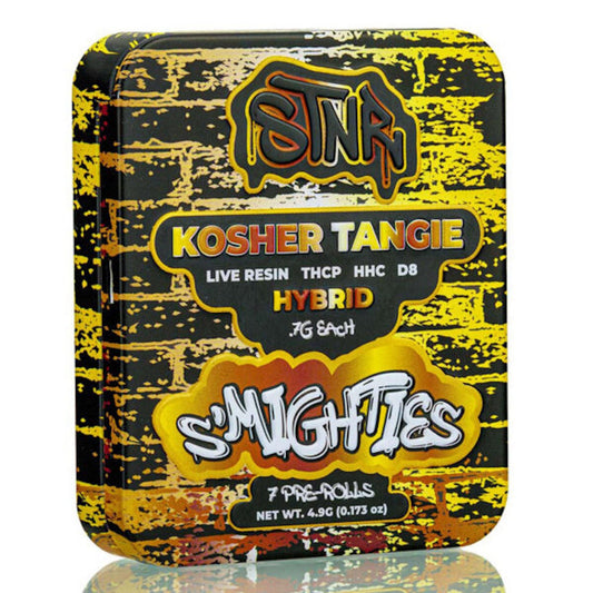 Kosher Tangie - STNR Creations Smighties Delta - 8 Pre - Rolls 4.9G - STNR