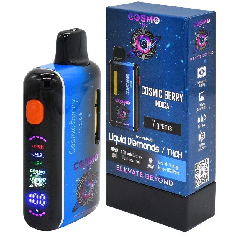 Cosmic Berry - Smoothe Cosmo THC Diamonds Disposable 7G - Smoothe