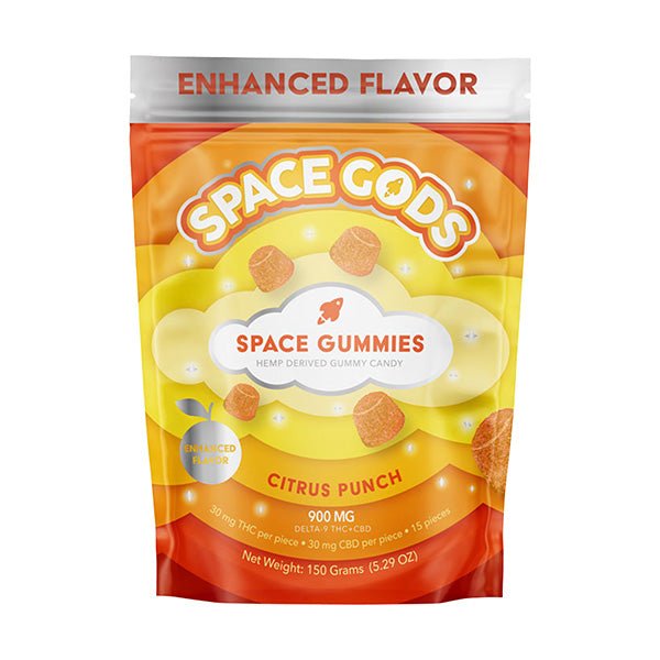 Citrus Punch - Space Gods Space gummies 900MG - Space Gods