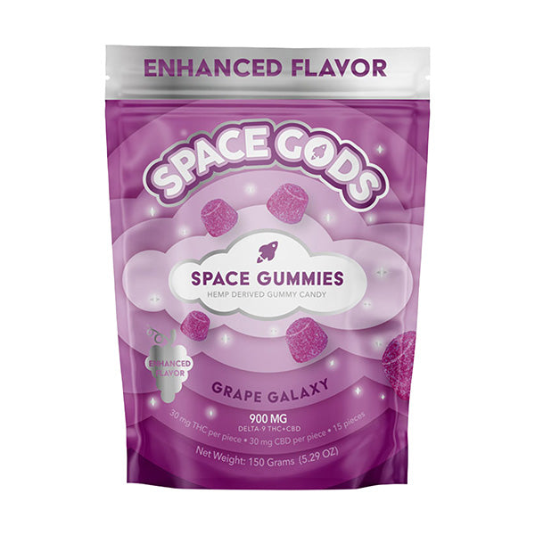 Grape Galaxy - Space Gods Space gummies 900MG