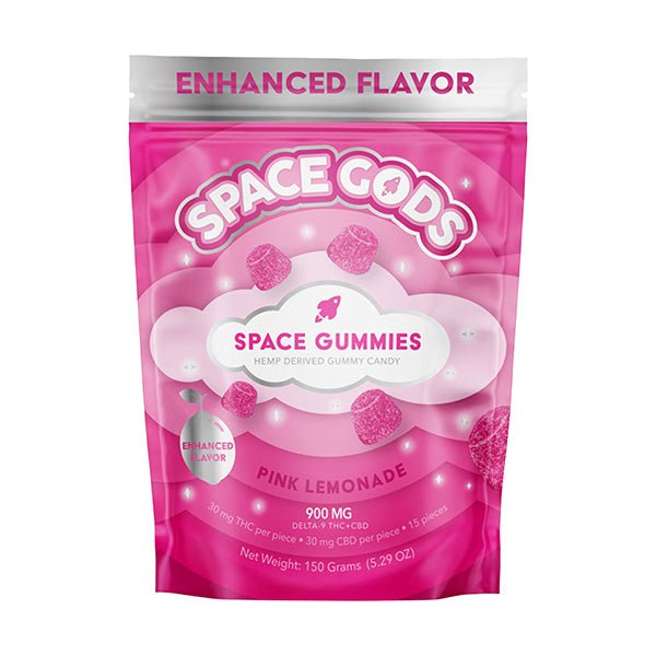 Pink Lemonade - Space Gods Space gummies 900MG - Space Gods