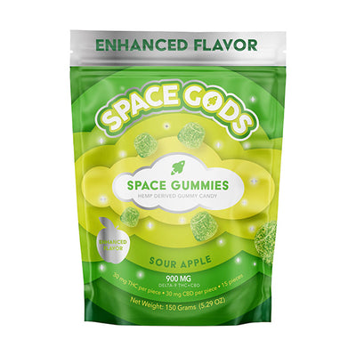 Sour Apple - Space Gods Space gummies 900MG