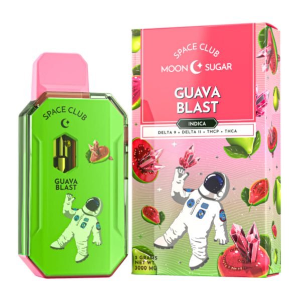 Guava Blast - Space Gods Moon Sugar Disposable 3G - Space Gods