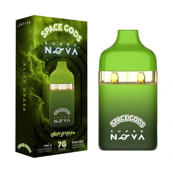 Alien Grass - Space Gods Super Nova Disposable 7G - Space Gods