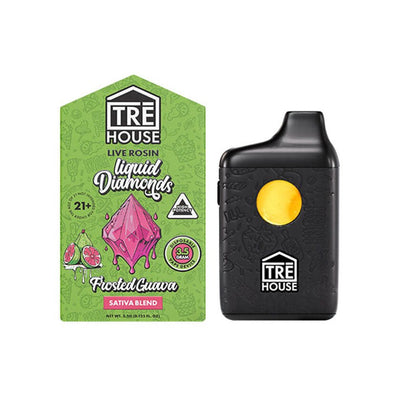 Frosted Guava - TRE House Live Rosin Liquid Diamond Disposable 3.5G - TRE House