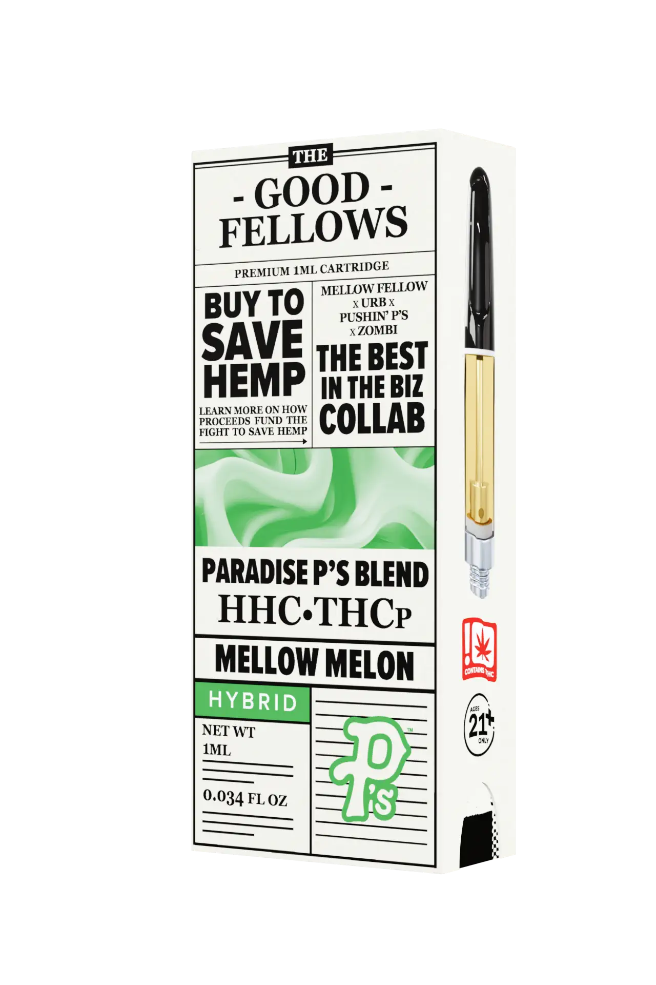 Mellow Melon - The Good Fellows Paradise P's Blend Cart 1G