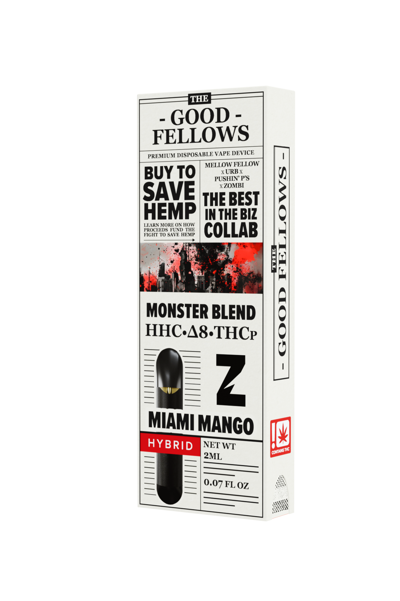 Miami Mango - The Good Fellows Monster Blend Disposable 2G