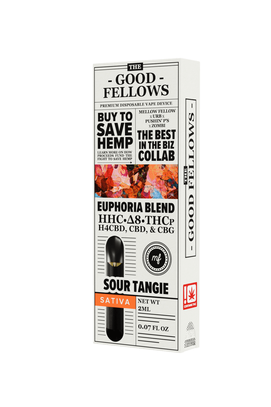 Sour Tangie - The Good Fellows Euphoria Blend Disposable 2G - The Good Fellows