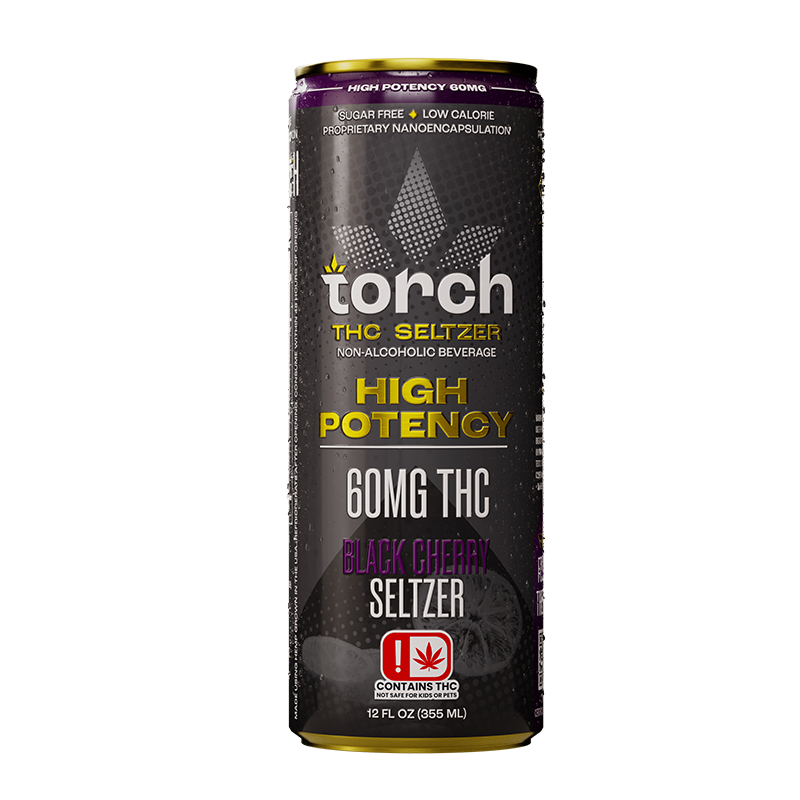 Black Cherry - Torch THC Seltzer 60MG