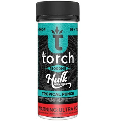 Tropical Punch - Torch Hulk Live Resin Gummies 15000MG - Torch