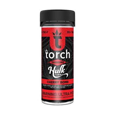 Cherry Bomb - Torch Hulk Live Resin Gummies 15000MG
