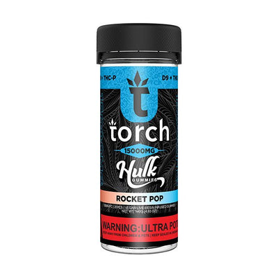 Rocket Pop - Torch Hulk Live Resin Gummies 15000MG