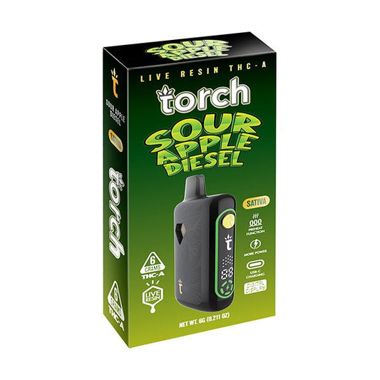 Sour Apple Diesel - Torch Pulse Live Resin 6G - Torch