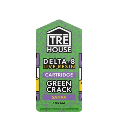 Green Crack - TRE House Delta-8 Live Resin Cartridge 1G