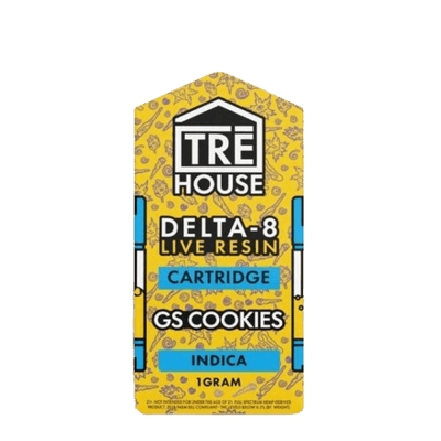 GS Cookies -TRE House Delta-8 Live Resin Cartridge 1G