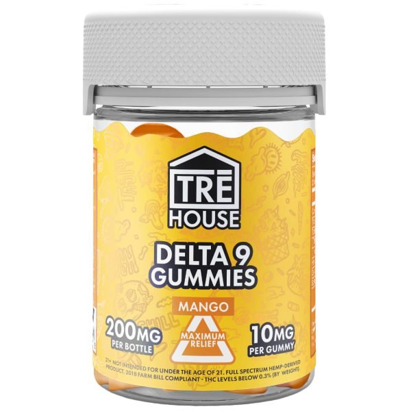 Mango - Tre House Delta - 9 Gummies 200MG - TRE House