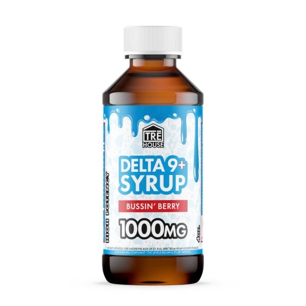 Bussin' Berry - Tre House Delta - 9 Syrup 1000MG - TRE House