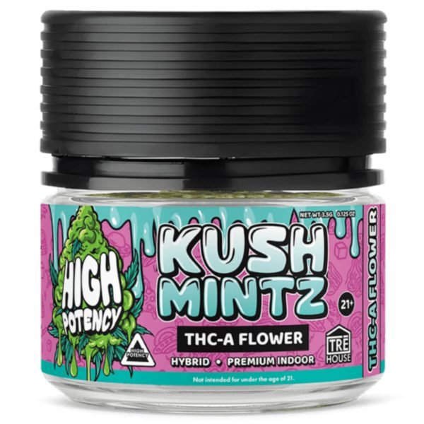 Kush Mintz - Tre House THC - A Flower 3.5G - TRE House