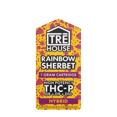 Rainbow Sherbet - TRE House THC - P Live Resin Cartridge 1G - TRE House