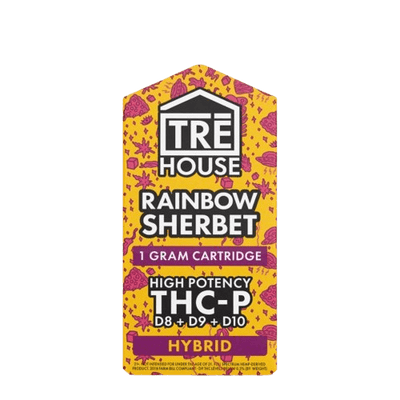 Rainbow Sherbet - TRE House THC-P Live Resin Cartridge 1G