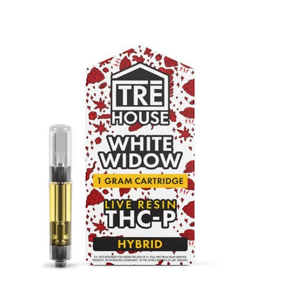 White Widow - TRE House THC - P Live Resin Cartridge 1G - TRE House