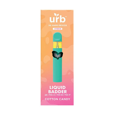 Cotton Candy - Urb Liquid Badder Disposable 3G - Urb