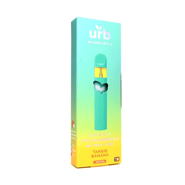 Tangie Banana - Urb Saucy THC Diamonds Disposable 3G - Urb