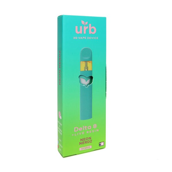 Neon Nerdz - Urb Delta 8 Live Resin Disposable 3G - Urb