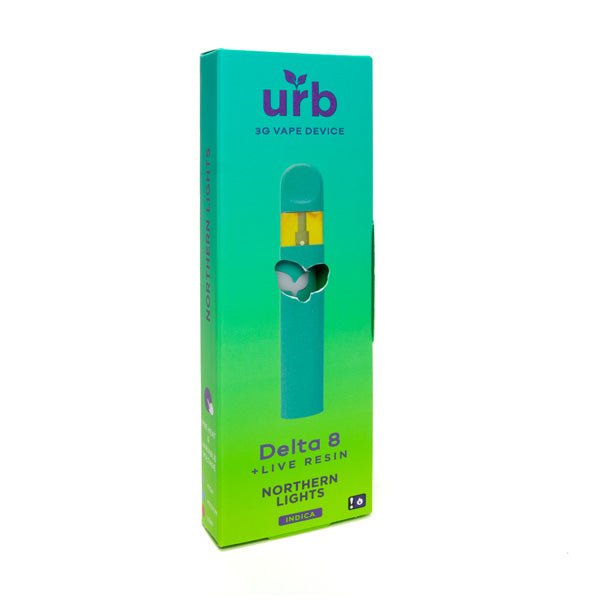 Northern Lights - Urb Delta 8 Live Resin Disposable 3G - Urb