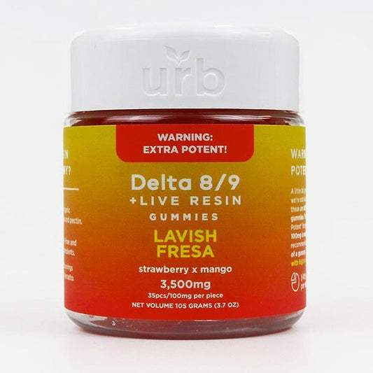 Lavish Fresa - Urb D8/D9 THC Gummies 3500MG - Urb