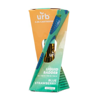 Blue Strawberry - Urb Liquid Badder Cartridge 2.2G - Urb