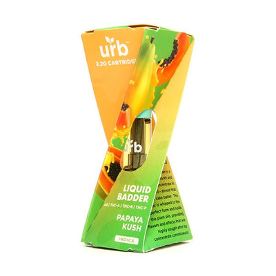Papaya Kush - Urb Liquid Badder Cartridge 2.2G - Urb