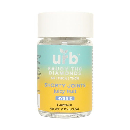 Juicy Fruit - Urb THC Diamonds Shorty Joints Pre - Rolls 3.5G - Urb