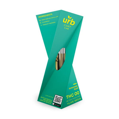 Lemonade Kush - Urb THC Infinity Cartridge 2.2G - Urb