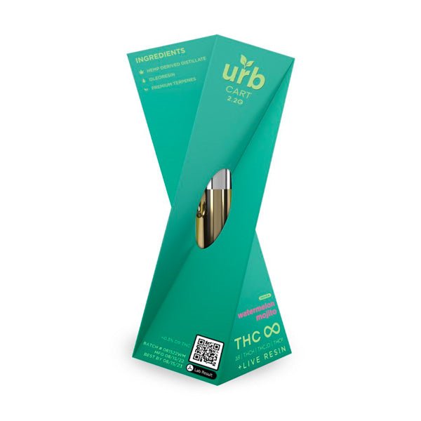 Watermelon Mojito - Urb THC Infinity Cartridge 2.2G - Urb