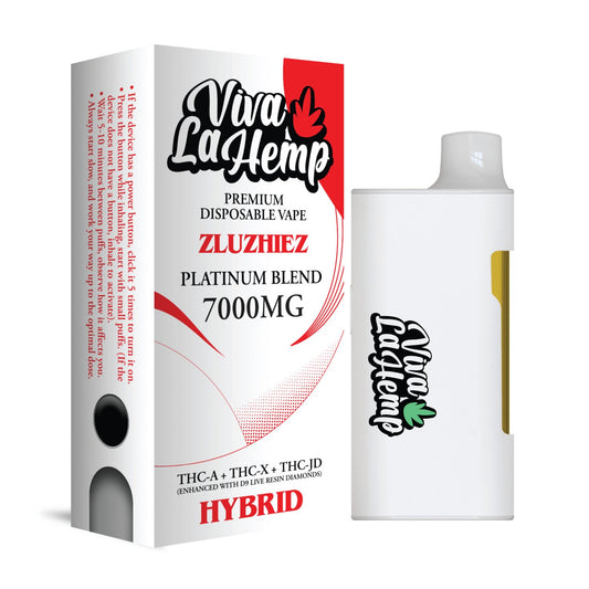 Zluzhiez - Viva La Hemp Platinum Blend Disposable 7G -Viva La Hemp