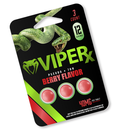 Berry - Viperx 7 - Hydroxy + Pseudo 40MG Tablet - Viperx