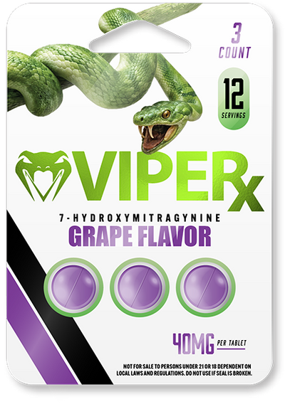 Grape - Viperx 7 - Hydroxy 40MG Tablet - Viperx