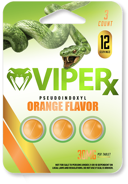 Orange - Viperx Pseudo 30MG Tablet - Viperx